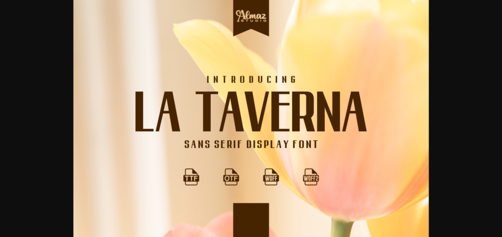 La Taverna Font Poster 3