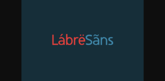 Labre Sans Font Poster 1