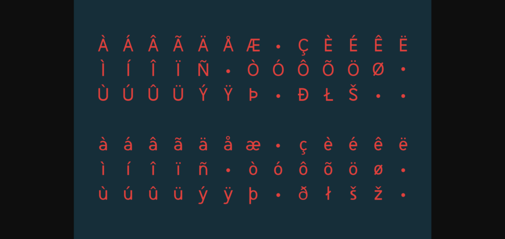 Labre Sans Font Poster 8