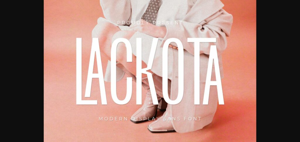 Lackota Font Poster 3