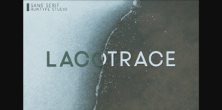 Lacotrace Font Poster 1