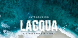 Lacqua Font