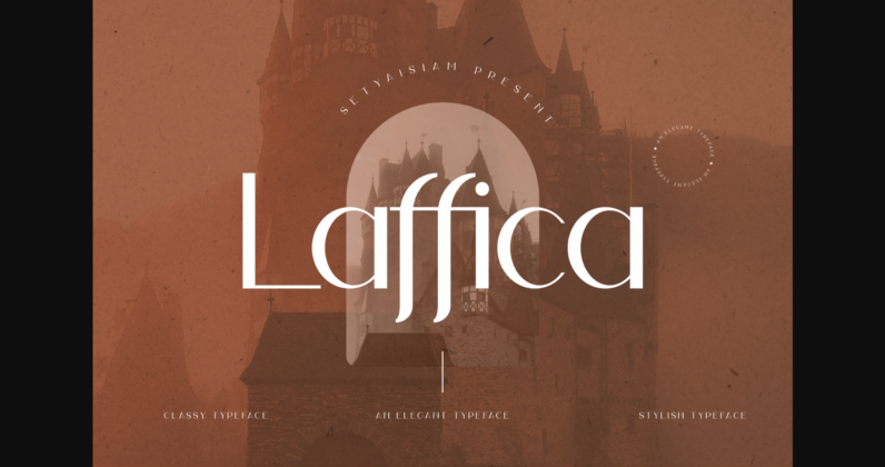 Laffica Font Poster 3