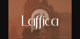 Laffica Font Poster 1