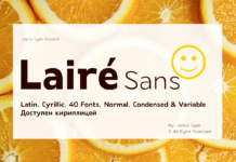 Laire Sans Font Poster 1