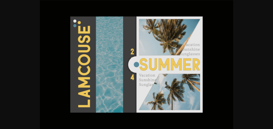 Lamcouse Font Poster 5