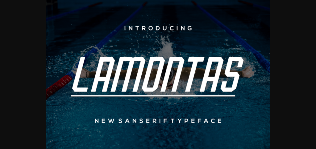 Lamontas Font Poster 3