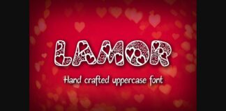 Lamor Font Poster 1