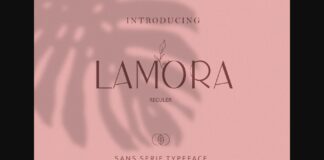 Lamora Font Poster 1