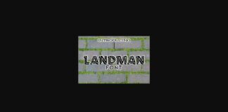 Landman Font Poster 1