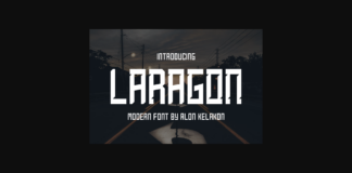 Laragon Font Poster 1