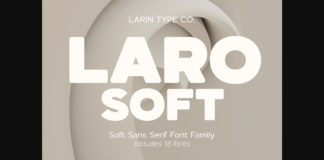 Laro Soft Font Poster 1