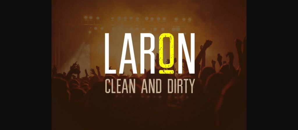 Laron Font Poster 1