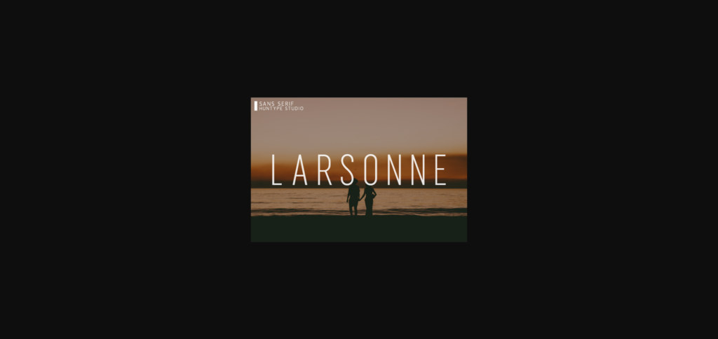 Larsonne Font Poster 3