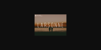 Larsonne Font Poster 1