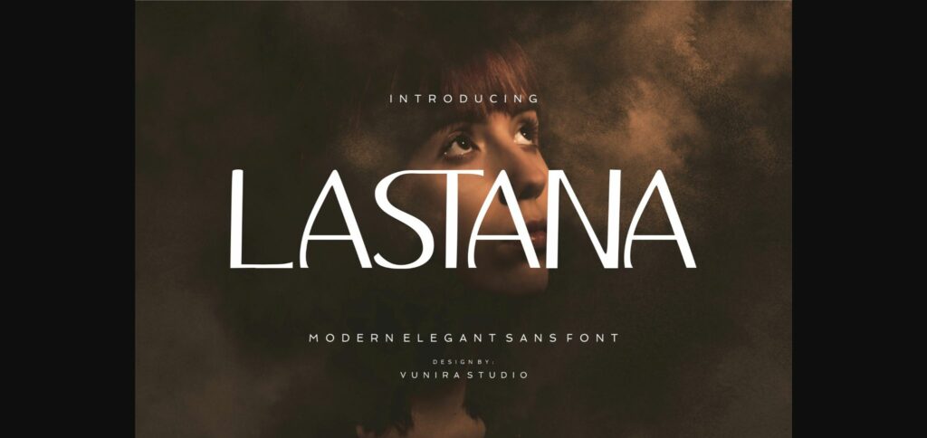 Lastana Font Poster 3