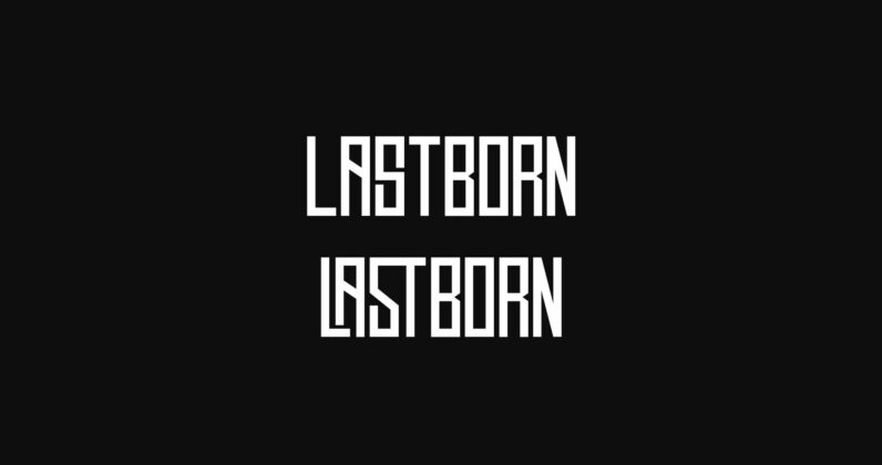 Lastborn Font Poster 4