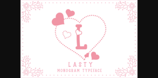 Lasty Font Poster 1