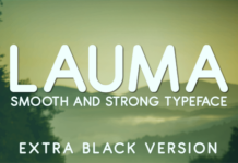 Lauma Extra Black Font