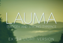 Lauma Extra Light Font