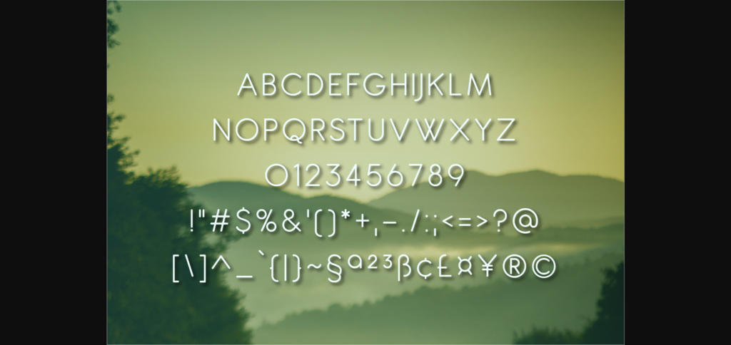 Lauma Font Poster 4