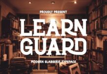 Learn Guard Font