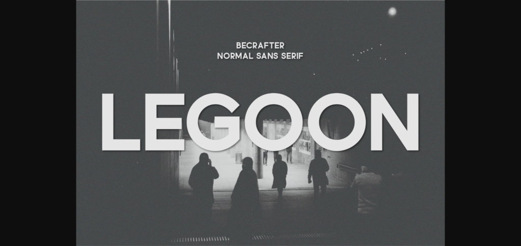 Legoon Font Poster 3