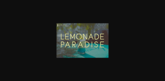 Lemonade Paradise Font Poster 1