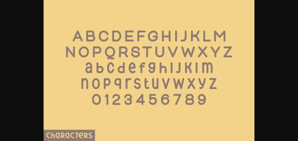 Lemoncurd Font Poster 2