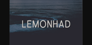 Lemonhad Font Poster 1