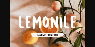 Lemonile Font Poster 1