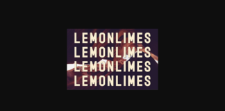 Lemonlimes Font Poster 1