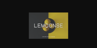 Lemqonse Font Poster 1