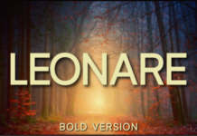 Leonare Bold Font