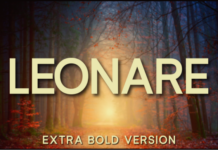 Leonare Extra Bold Font