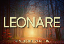 Leonare Semi-Bold Font