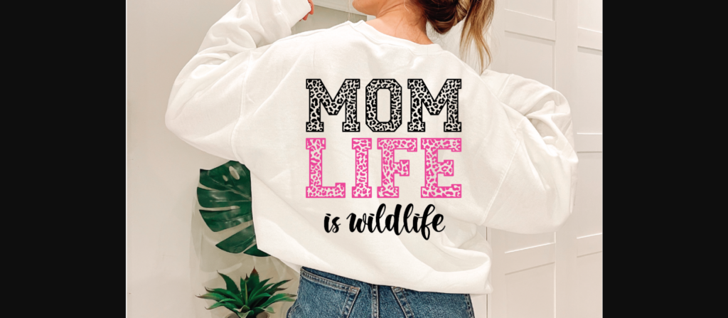 Leopard Mom Font Poster 4