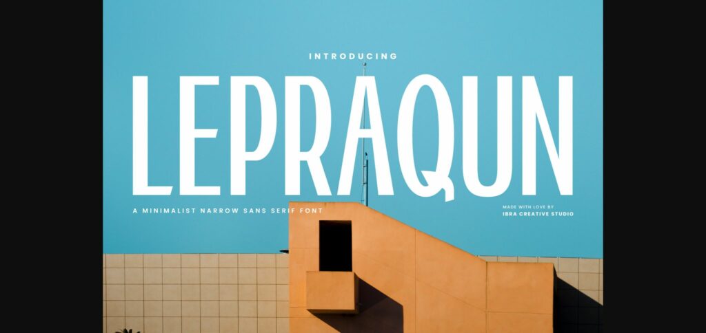 Lepraqun Font Poster 3