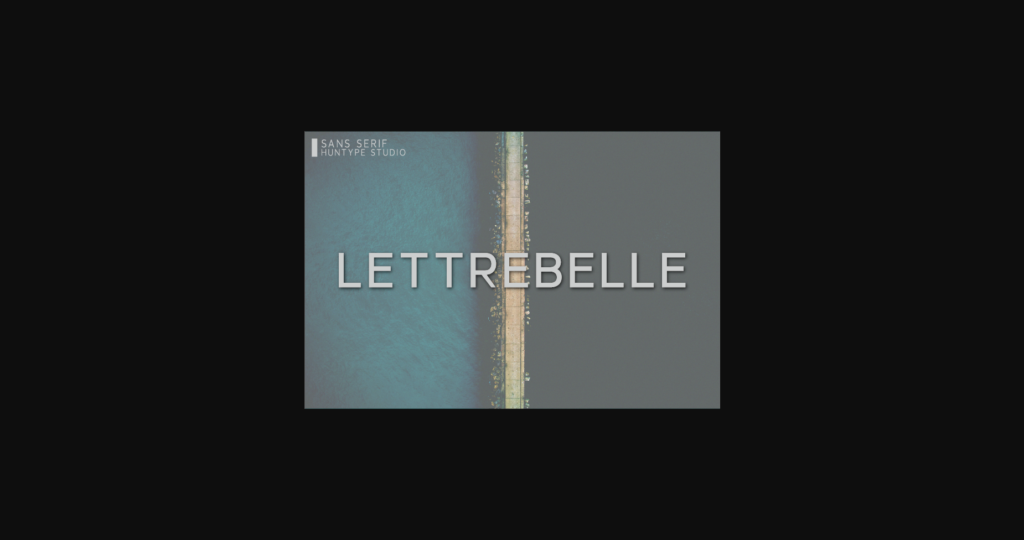 Lettrebelle Font Poster 3