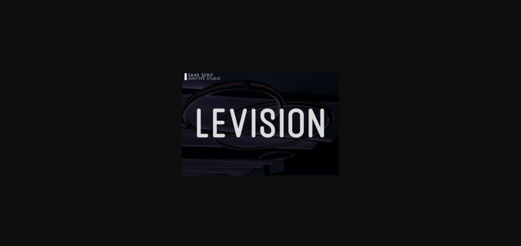 Levision Font Poster 3