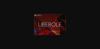 Liberole Font Poster 1