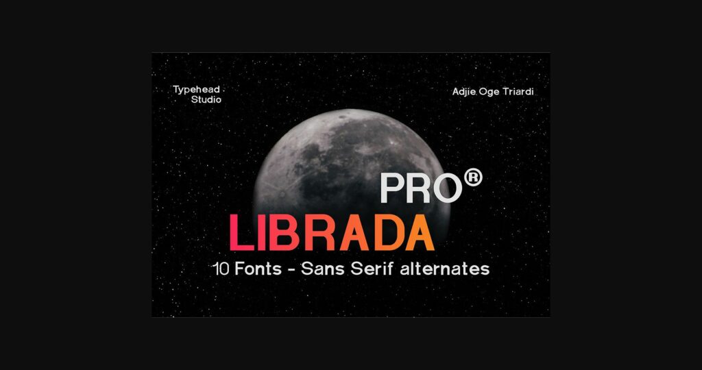 Librada Pro Font Poster 3