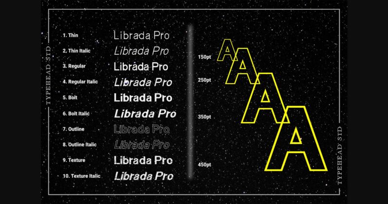 Librada Pro Font Poster 6