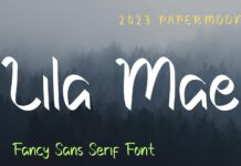 Lila Mae Font Poster 1