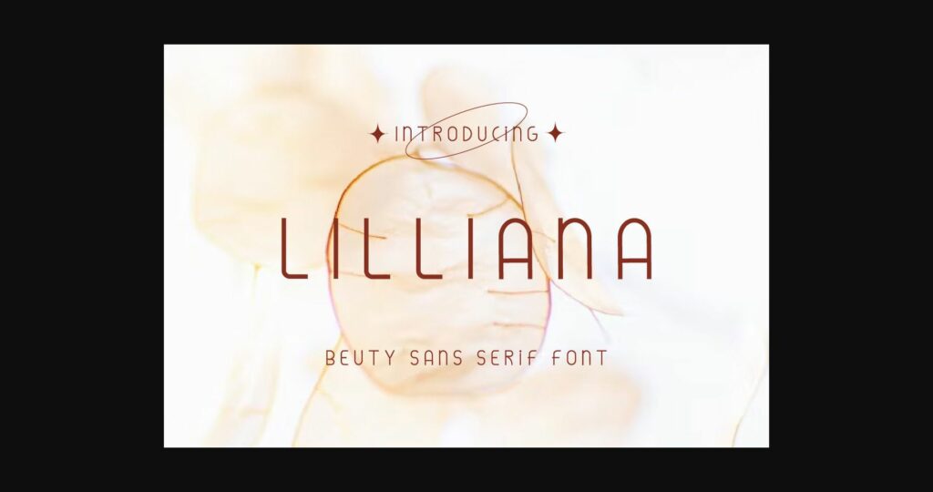 Lilliana Font Poster 3