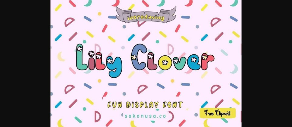 Lily Clover Font Poster 1