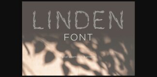 Linden Font Poster 1