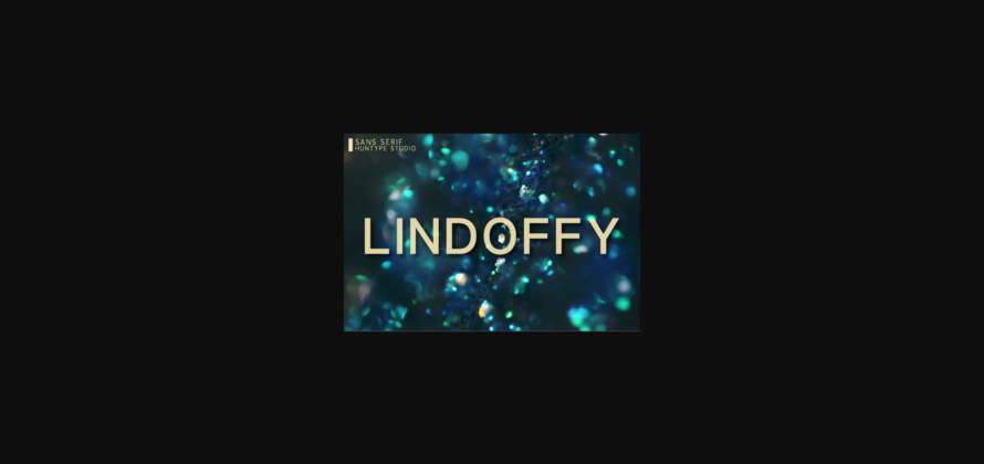 Lindoffy Font Poster 3