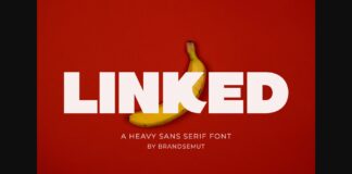 Linked Font Poster 1