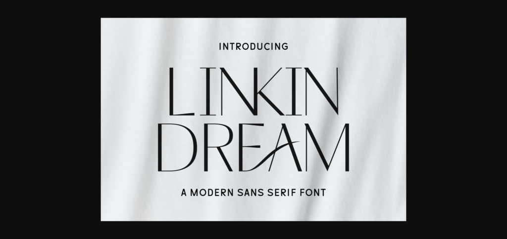 Linkin Dream Font Poster 3